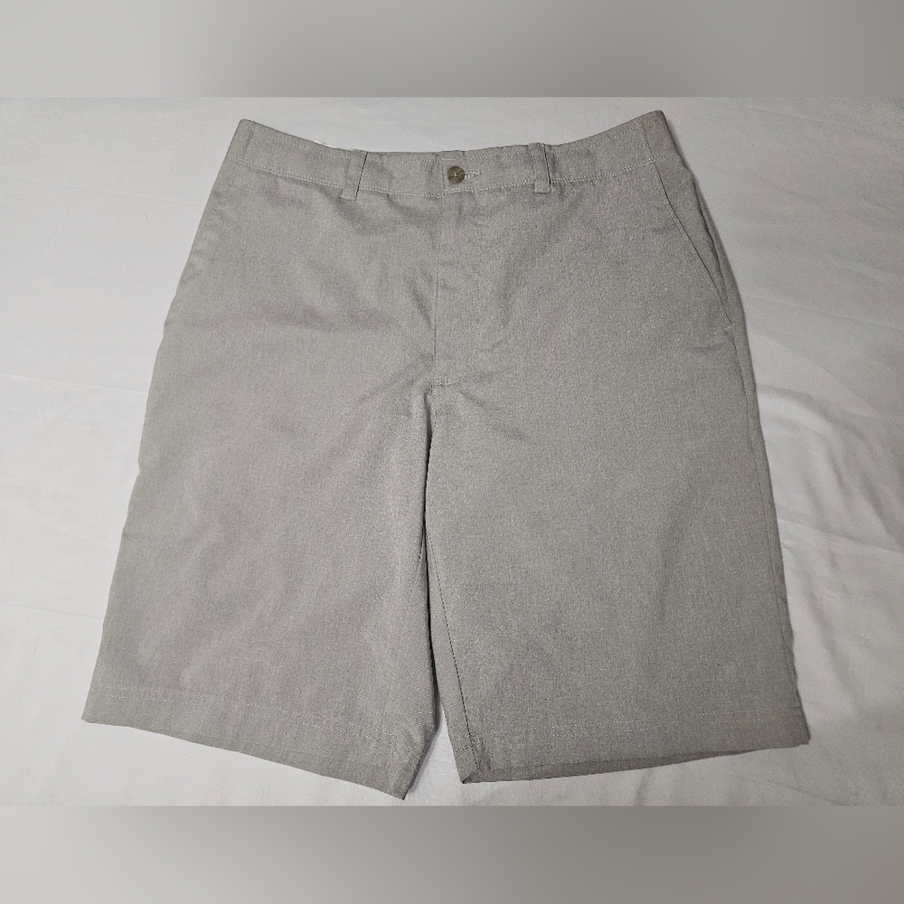 Nicklaus Tan Golf Shorts Flat Front Chino!